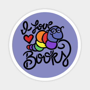 I love books Magnet